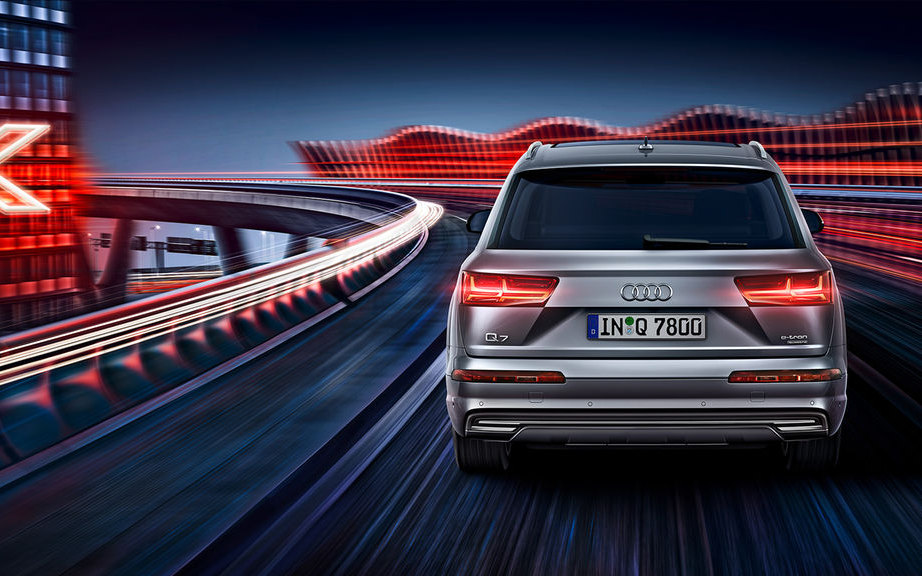 Audi Q7 E Tron Quattro Hybrid 2018 Suv Drive